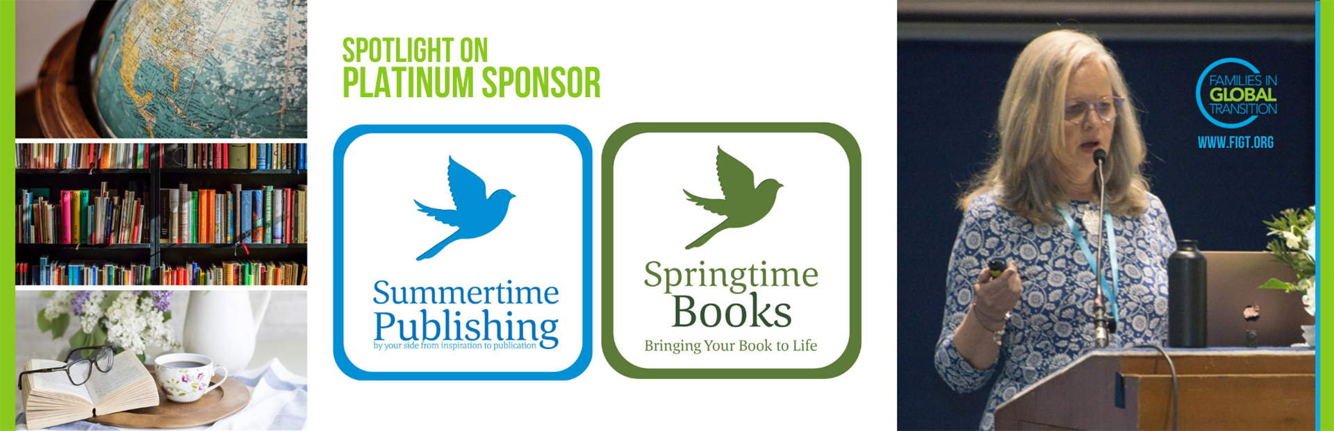 FIGT Platinum sponsor Summertime Publishing and Springtime Books