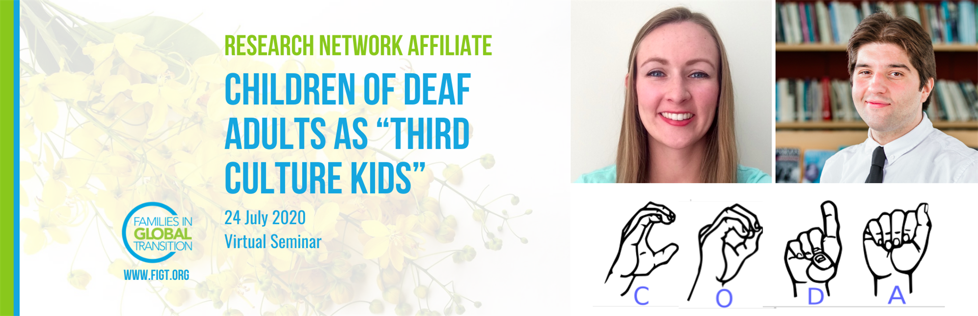 Blog title: FIGT research network affiliate - Children of Deaf adults as third culture kids
