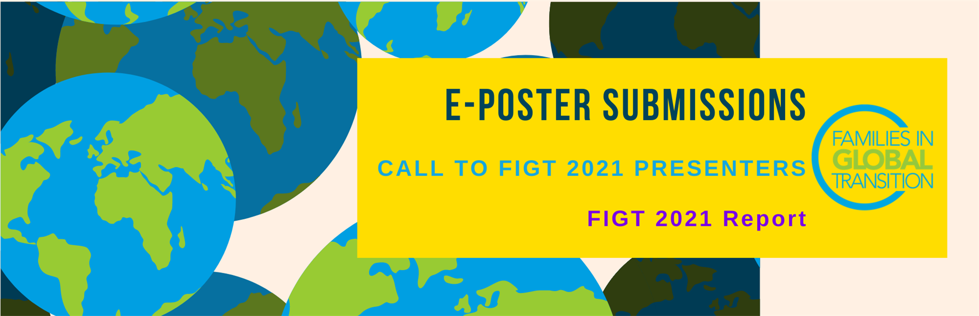 call for e-poster submissions from FIGT2021 presenters